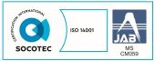 環境マネジメントシステム　ISO14001認証取得(本社,碧南事業所)