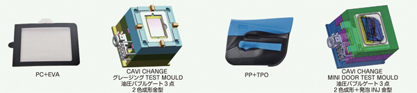 3DCADによる金型設計および製品